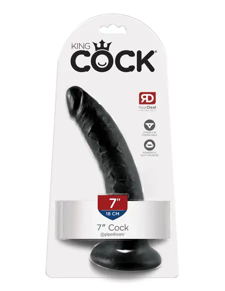 Dildo King Cock 7  Cock-crni Pipedream 550223pd
