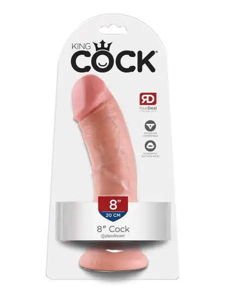 Dildo King Cock 8  Cock-Flesh Pipedream 550321PD
