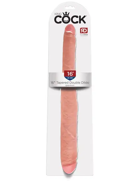 Dvoglavi Dildo 16  Tapered Double Dildo 551721PD