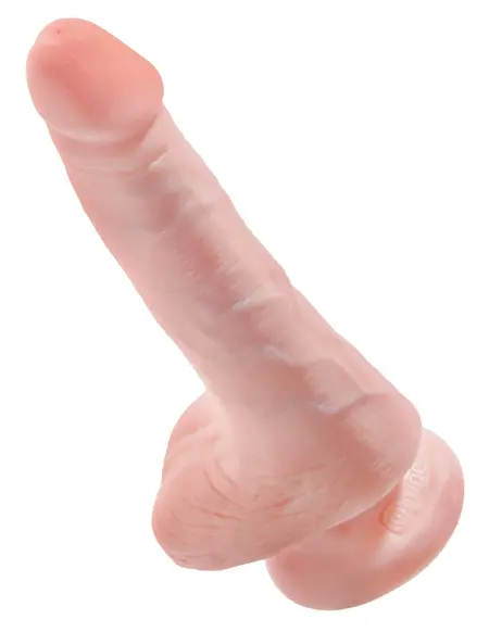 Dildo King Cock 6  član sa kuglicama - Flesh Pipedream 553121pd