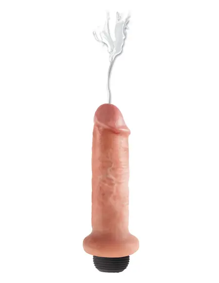 Dildo sa imitacijom ejakulacije King Cock 6  Skuirting Pipedream 560621PD