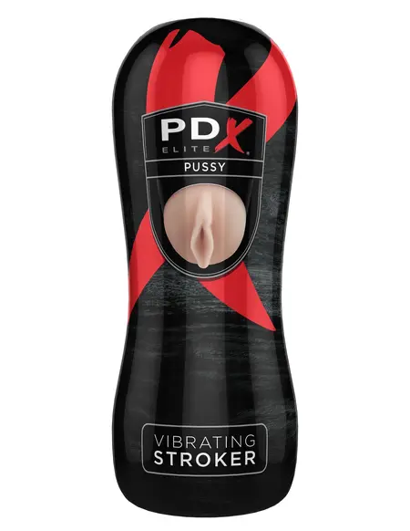 PDX ELITE Vibrating Pussy Stroker Pipedream RD521PD