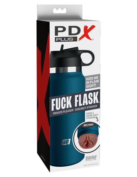 Masturbator Fap Flask Thrill Seeker Discreet Stroker mulatki-Frosted Pipedream RD62729PD