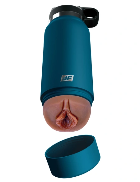 Masturbator Fap Flask Thrill Seeker Discreet Stroker mulatki-Frosted Pipedream RD62729PD