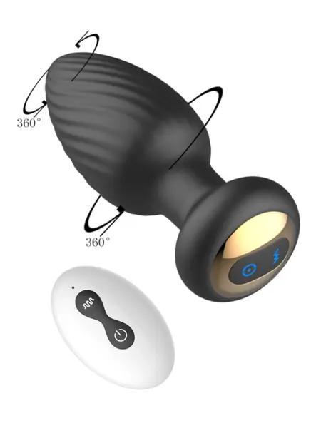 Masažer prostate sa vibracijom i rotacijom (sa daljinskim upravljačem) SV1063