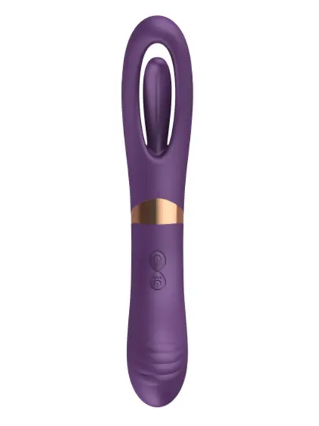 Silikonski vibrator sa sv funkcijom fingeringa
