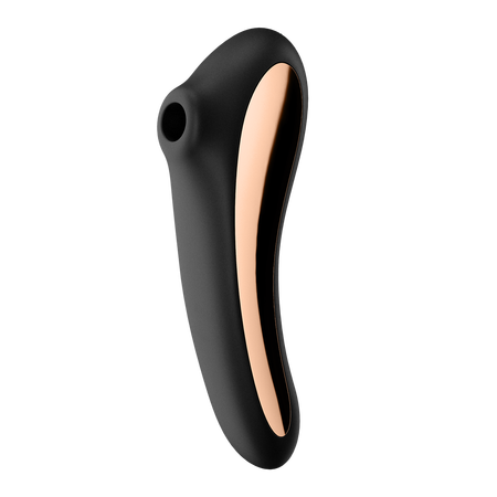 Vakuumski masažer Satisfyer Dual Kiss black 003009SA