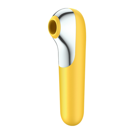 Vakuumski masažer Satisfyer Dual Love Yellow 003047SA