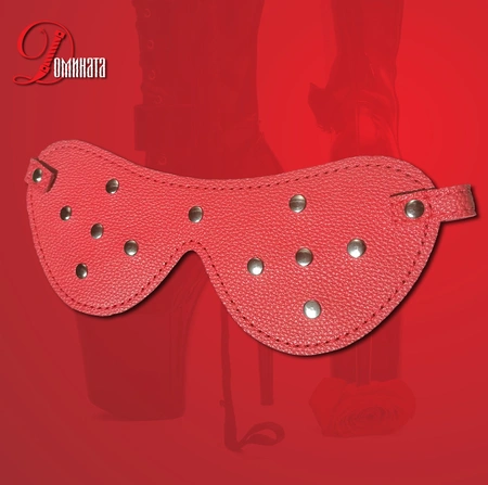 BDSM Maska za oči gluvi crveni krstovi