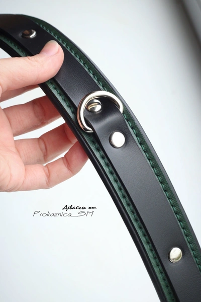 Ogrlica: čoker od kože