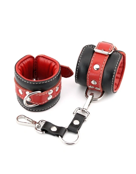 Lisice bdsm meka dual laier premium