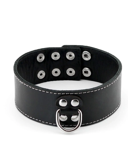 Kožna bdsm ogrlica 18+ za muškarce i žene