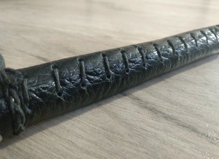 BDSM flogger od kože sa gumenim repovima