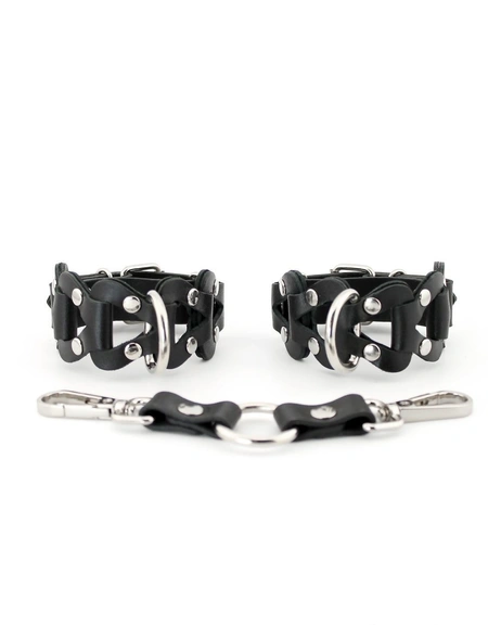 Kožne lisice-pletene od elemenata