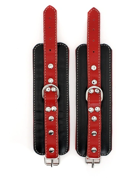 Lisice bdsm meka dual laier premium