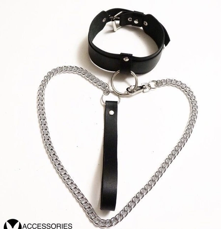 Ogrlica od čokera sa povodcem