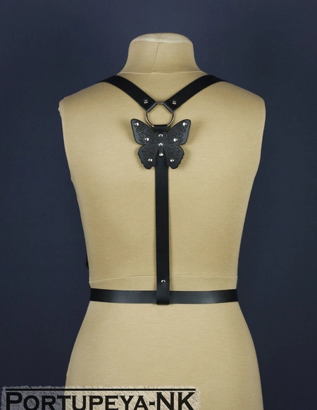 Portupea od prave kože. Mod 2rp leptir