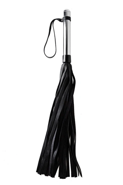 Pleteni bdsm pleteni kožni crni 55 cm