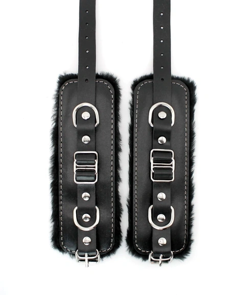 Kožne lisice od krzna