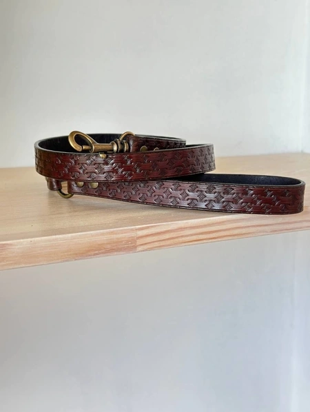 Reljefni kožni povodac