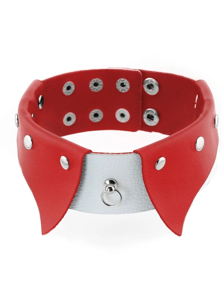 Ogrlica Erotic ovratnik-Choker sa povodcem za BDSM