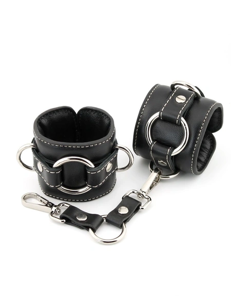 Lisice kožne meke dvoslojne sa prstenom