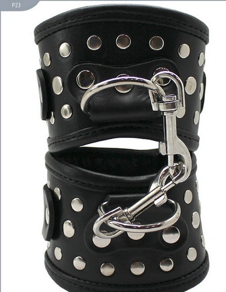 BDSM lisice od kože (Šifra: P23)