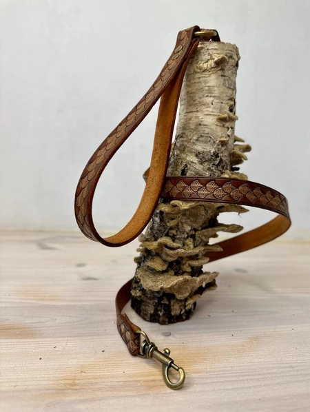 Reljefni kožni povodac