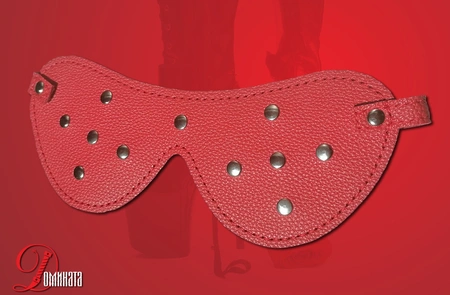 BDSM Maska za oči gluvi crveni krstovi