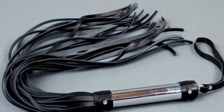 BDSM pletenica floger sa metalnom ručkom (Šifra: p19)