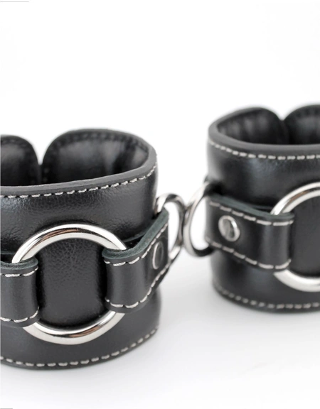 Lisice kožne meke dvoslojne sa prstenom