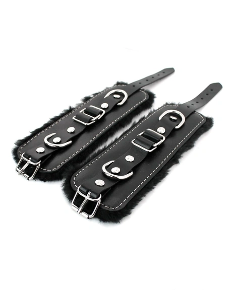 Kožne lisice od krzna