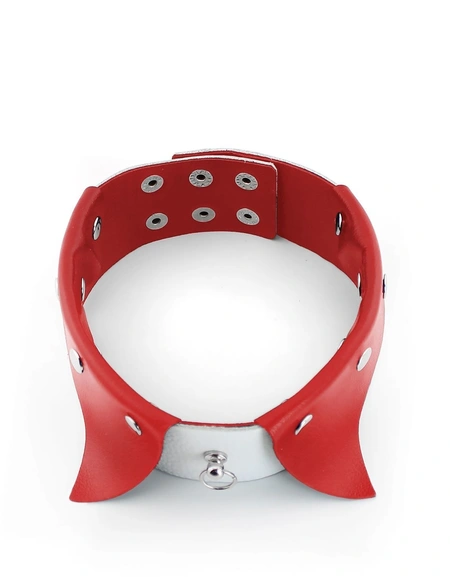 Ogrlica Erotic ovratnik-Choker sa povodcem za BDSM