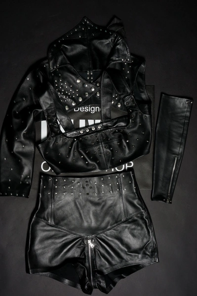 Komplet za igranje uloga: kožni bdsm kostim
