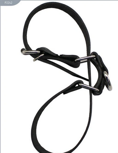 BDSM lisice od kože (Šifra: p2242, p2242a)