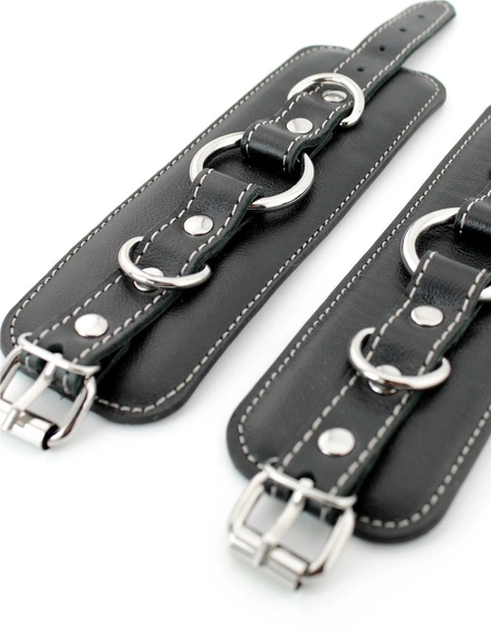 Lisice kožne meke dvoslojne sa prstenom