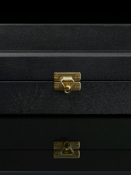 BDSM poklon set stack u drvenom kućištu