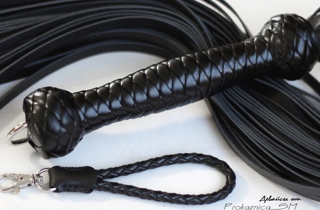 Pletenica: flogger od prave kože 50 repova