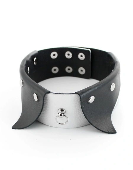 Ogrlica Erotic ovratnik-Choker sa povodcem za BDSM