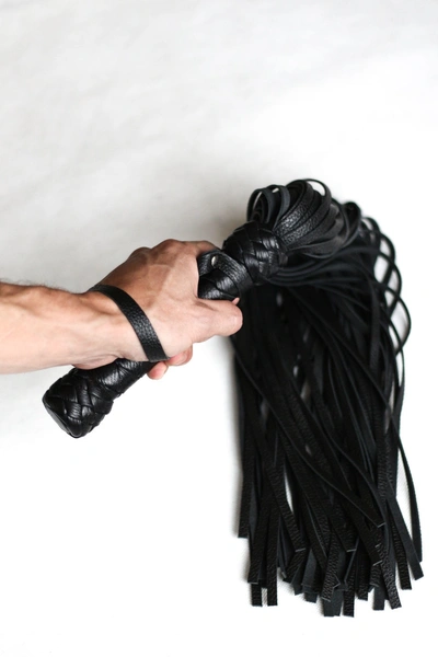 Pleteni flogger 50 repova od 55cm