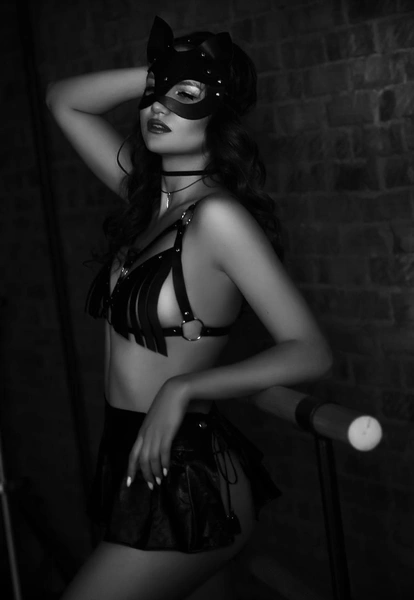 Maska od kože mačka