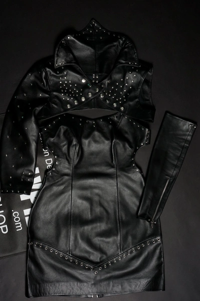 Komplet za igranje uloga: kožni bdsm kostim