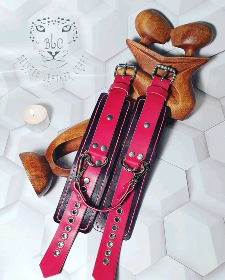 Lisice od kože za igranje uloga BDSM pribor za pribor nanožniki