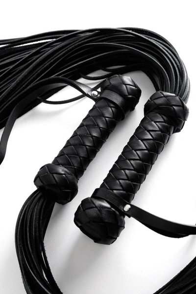 Pleteni bdsm pleteni kožni teški 50 cm