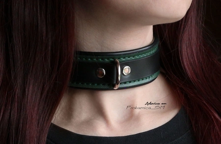 Ogrlica: čoker od kože