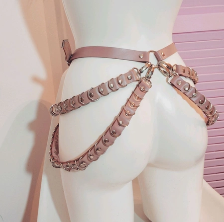 Pojas Gartera za nastupe fotografisanja Pink portupea Choker kinki