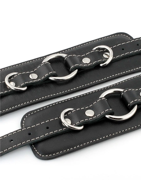 Lisice kožne meke dvoslojne sa prstenom