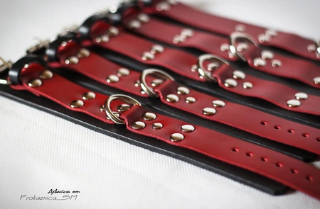 Bondažni komplet: naruči, ponoži, ogrlica