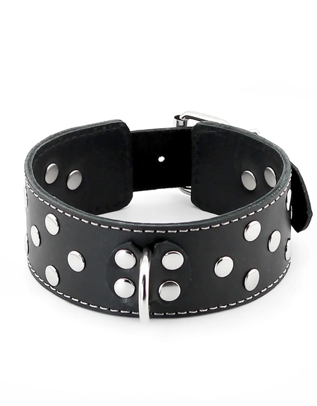 Erotska ogrlica od prave kože bdsm za odrasle