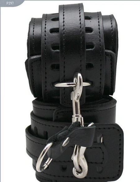 BDSM lisice od kože bez kopče (Šifra: p297)